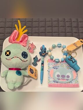 Disney Stitch Scrump Plush & Accessories